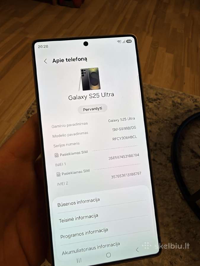 Samsung Galaxy S25 Ultra, 512/12gb - nuotraukos Nr. 9