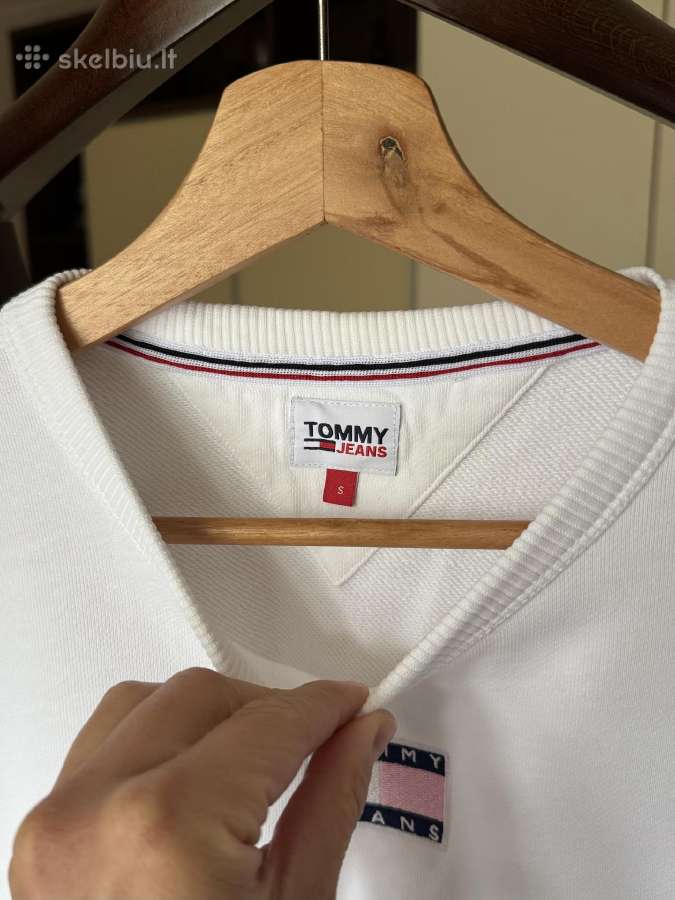 Tommy Hilfiger baltas megztukas - nuotraukos Nr. 6