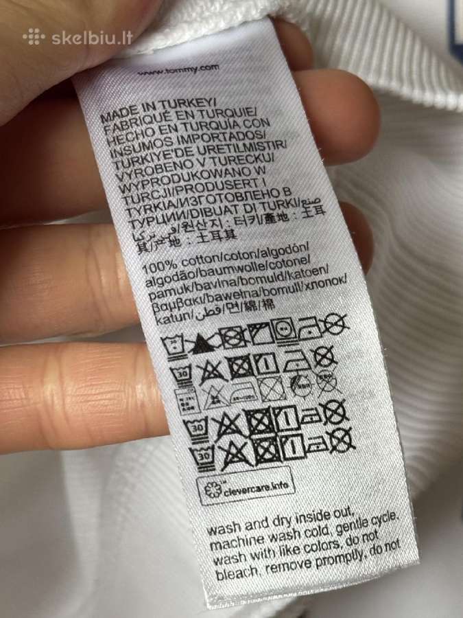 Tommy Hilfiger baltas megztukas - nuotraukos Nr. 16