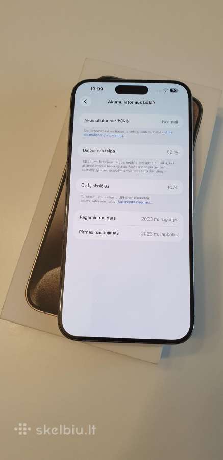 iPhone 15 pro max - nuotraukos Nr. 3
