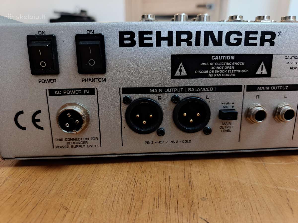 Mikserinis pultas Behringer mx 2004 a - nuotraukos Nr. 6