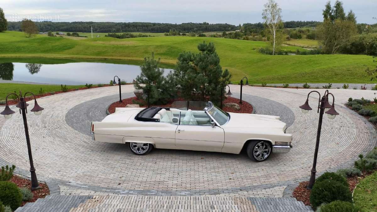 Cadillac Deville cabrio 1970m nuoma su vairuotoju - nuotraukos Nr. 17