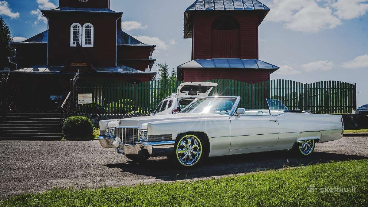 Cadillac Deville cabrio 1970m nuoma su vairuotoju - nuotraukos Nr. 19