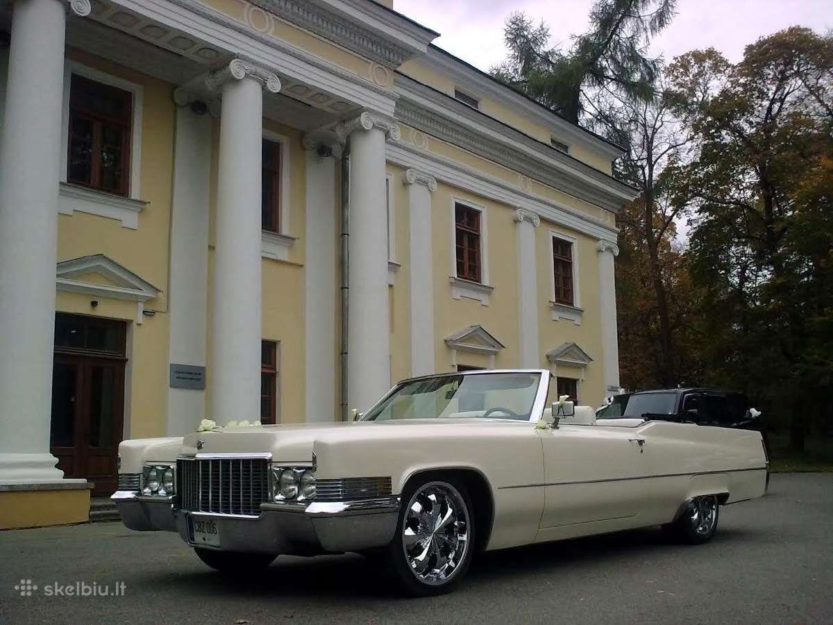 Cadillac Deville cabrio 1970m nuoma su vairuotoju - nuotraukos Nr. 20