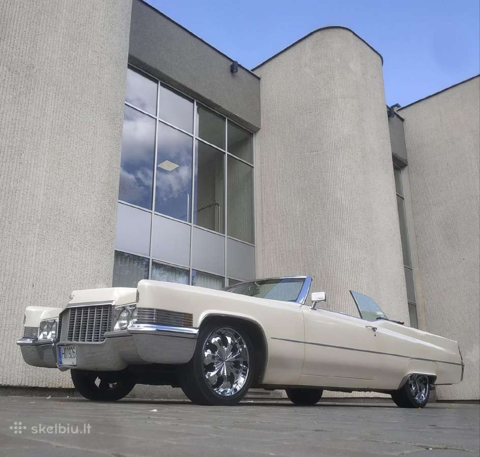 Cadillac Deville cabrio 1970m nuoma su vairuotoju - nuotraukos Nr. 21