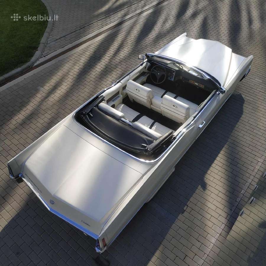 Cadillac Deville cabrio 1970m nuoma su vairuotoju - nuotraukos Nr. 23