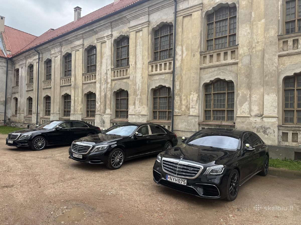 Nuoma su vairuotoju Mercedes s klasės w222 40€ h - nuotraukos Nr. 28