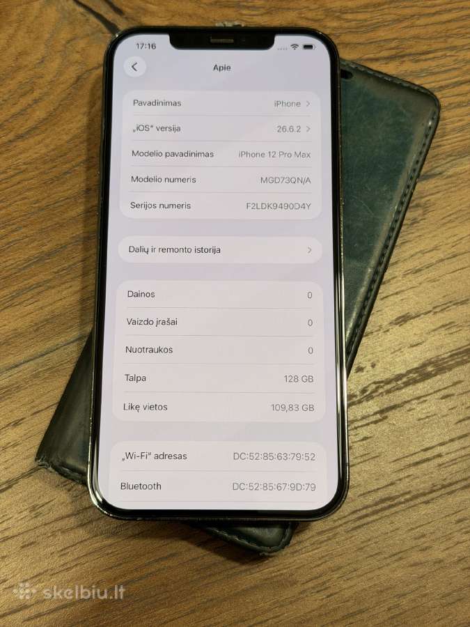 iPhone 12 pro max 128gb - nuotraukos Nr. 10