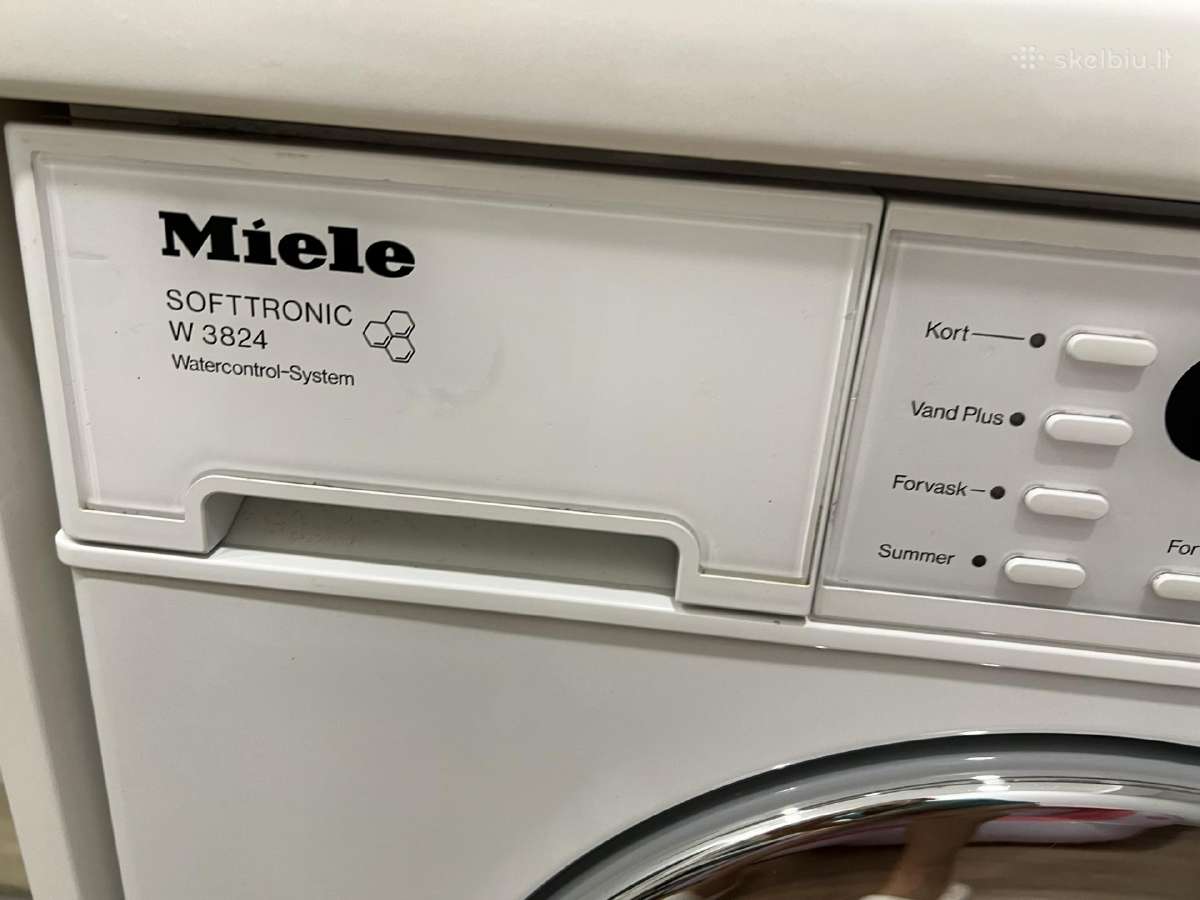 Miele skalbimo mašina - nuotraukos Nr. 3