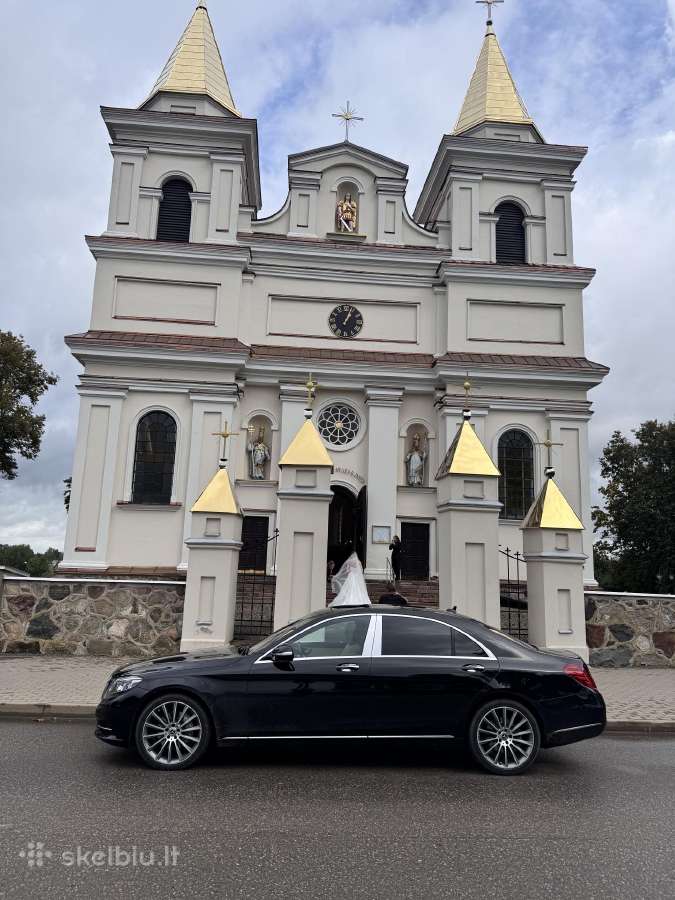 Nuoma su vairuotoju Mercedes s klasės w222 40€ h - nuotraukos Nr. 37