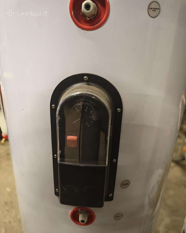 Nerūdijančio plieno 200l boileris 2 gyvatukai - nuotraukos Nr. 4