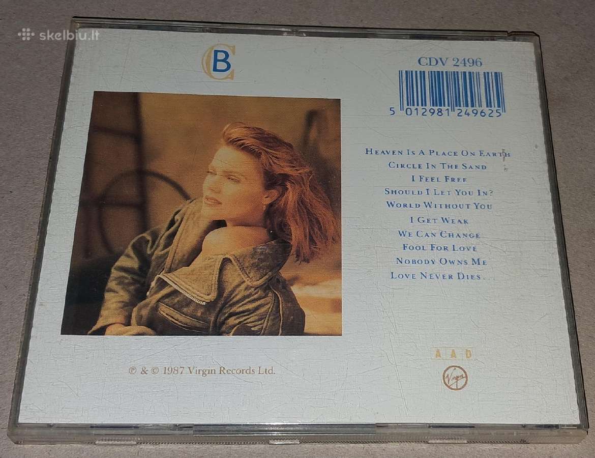 Belinda Carlisle – Heaven On Earth (Audio CD) - nuotraukos Nr. 2