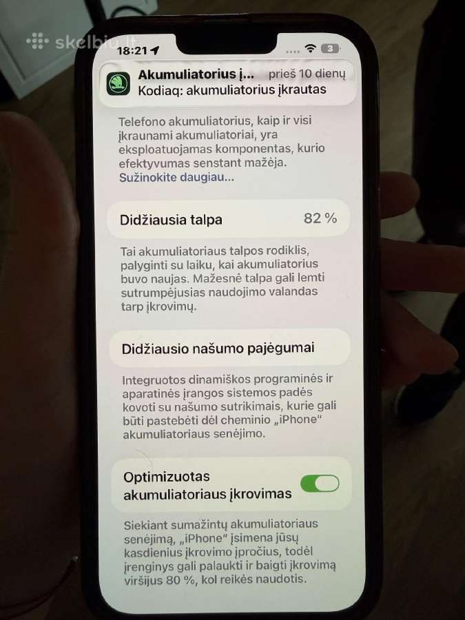 iPhone 13 pro max 256gb - nuotraukos Nr. 6