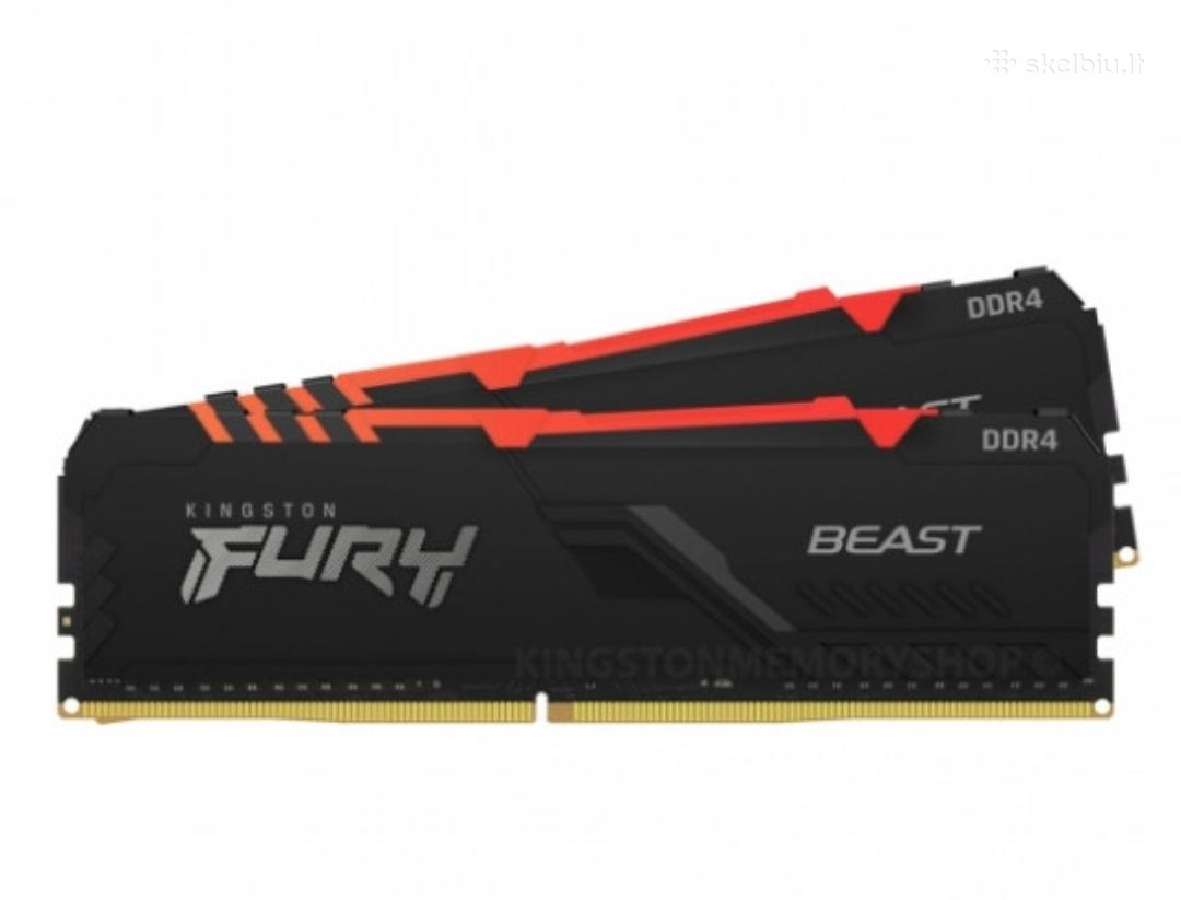 Kingston Fury Beast 16gb naudota - nuotraukos Nr. 3