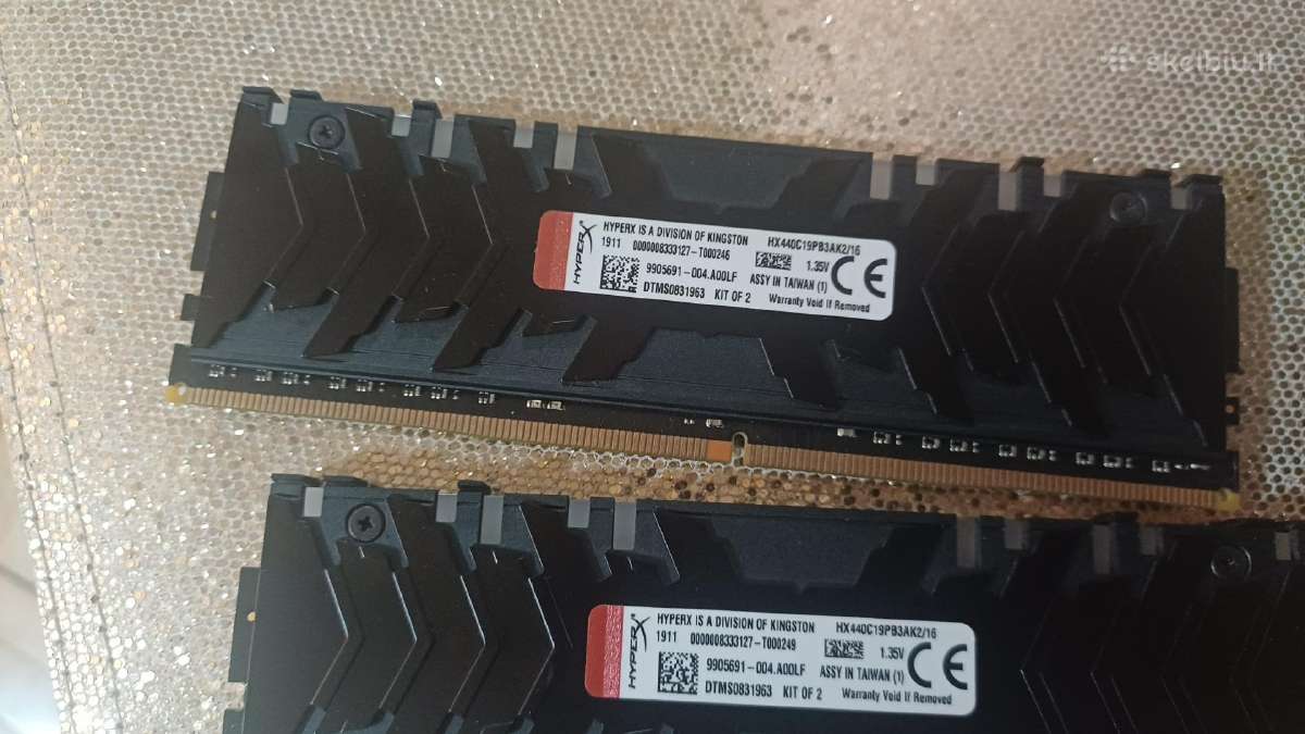 Hyperx Predator Rgb 16gb naudota - nuotraukos Nr. 2