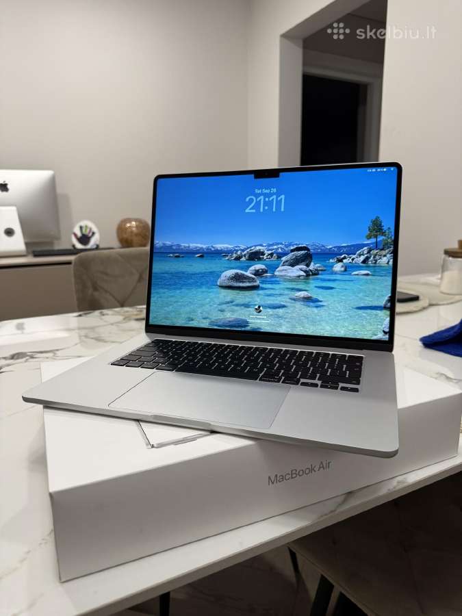 Apple MacBook Air 15 M4 / 16 GB / 512 GB - nuotraukos Nr. 3