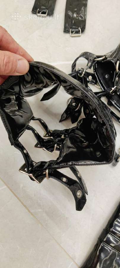 Sexy Pvc korsetu komplektas - nuotraukos Nr. 3