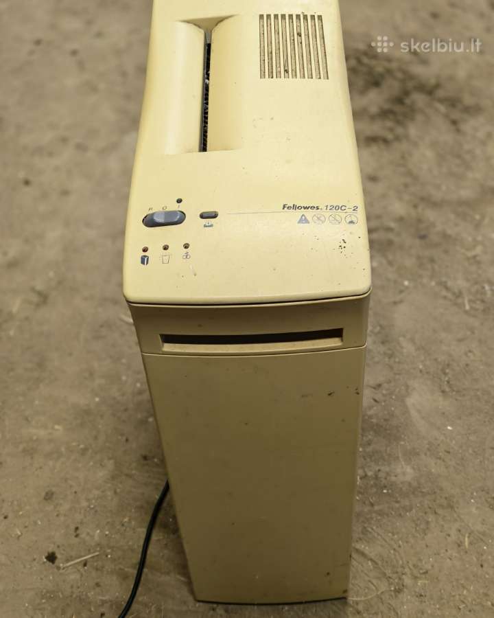 Popieriaus naikiklis Fellowes 120c-2 - nuotraukos Nr. 4