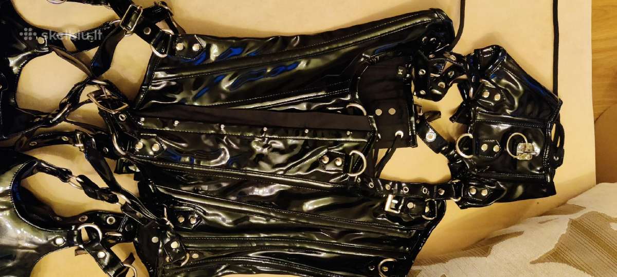 Sexy Pvc korsetu komplektas - nuotraukos Nr. 7