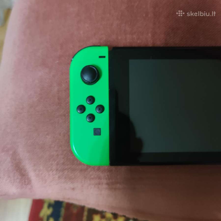 Nintendo Switch V2 32gb + Minecraft + dėklas - nuotraukos Nr. 8