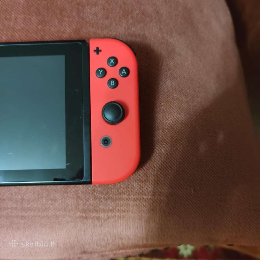 Nintendo Switch V2 32gb + Minecraft + dėklas - nuotraukos Nr. 9