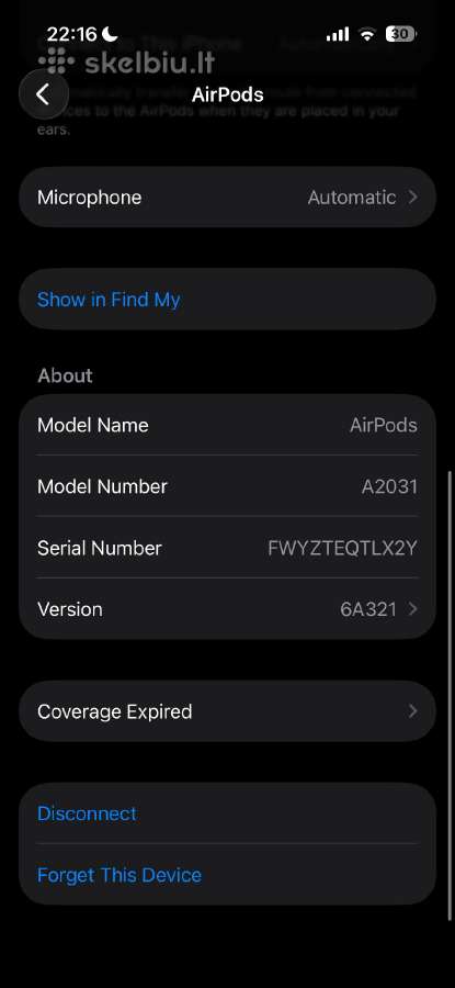 Apple Airpods 1-OS kartos belaidės ausinės - nuotraukos Nr. 4