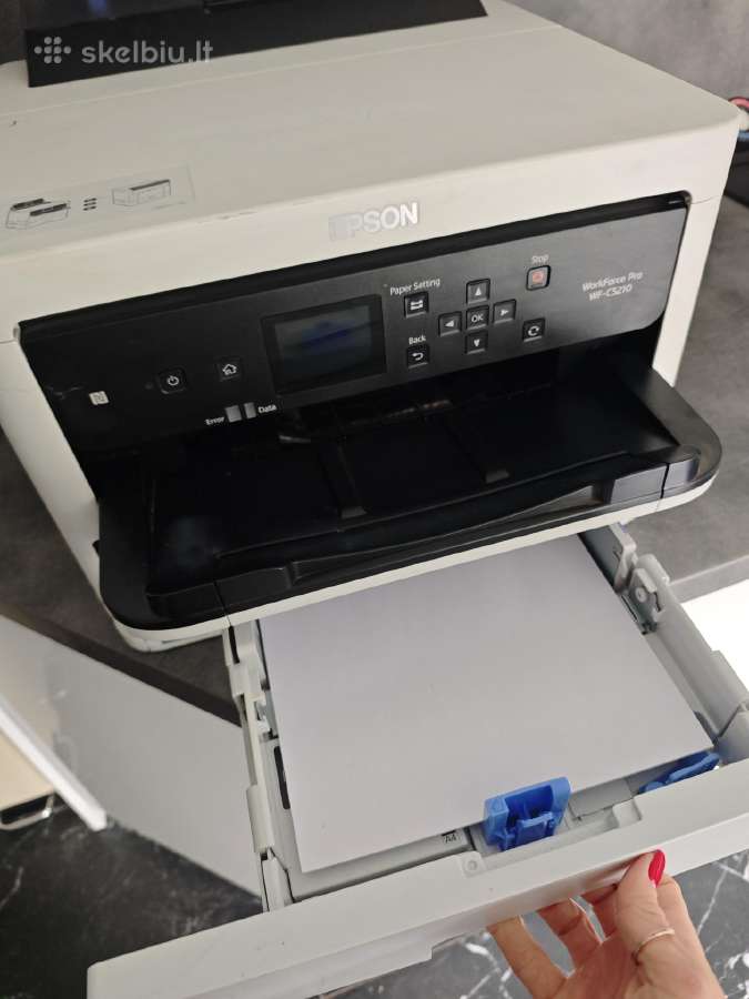 Epson Workforce Pro Wf-c5210 spausdintuvas - nuotraukos Nr. 3