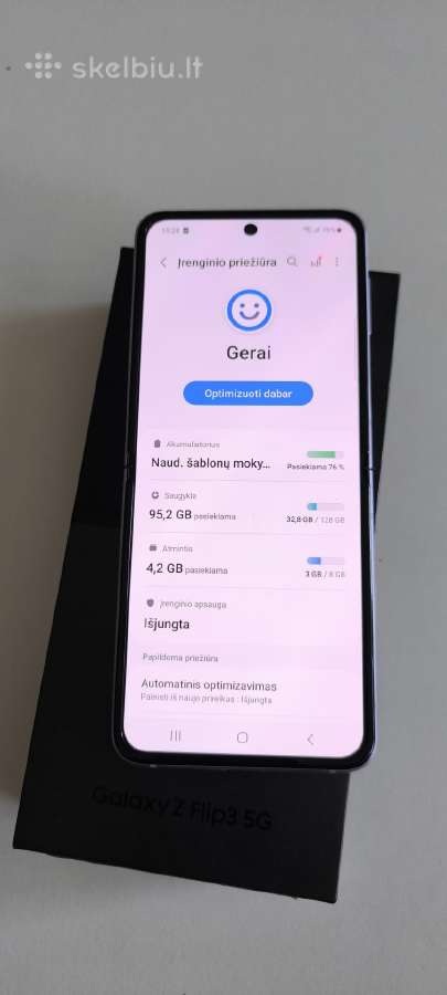Samsung Z flip3 - nuotraukos Nr. 3
