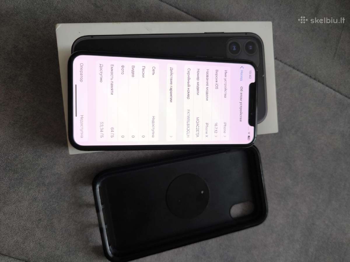 iPhone x - nuotraukos Nr. 2