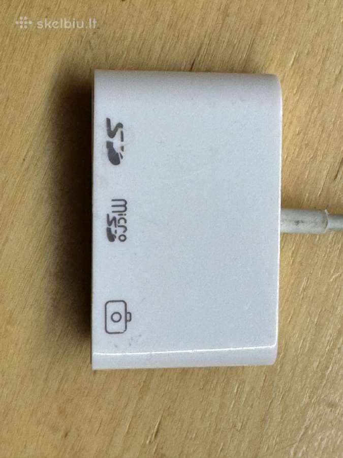 „lightning“ adapteris iPhone / iPad - nuotraukos Nr. 2