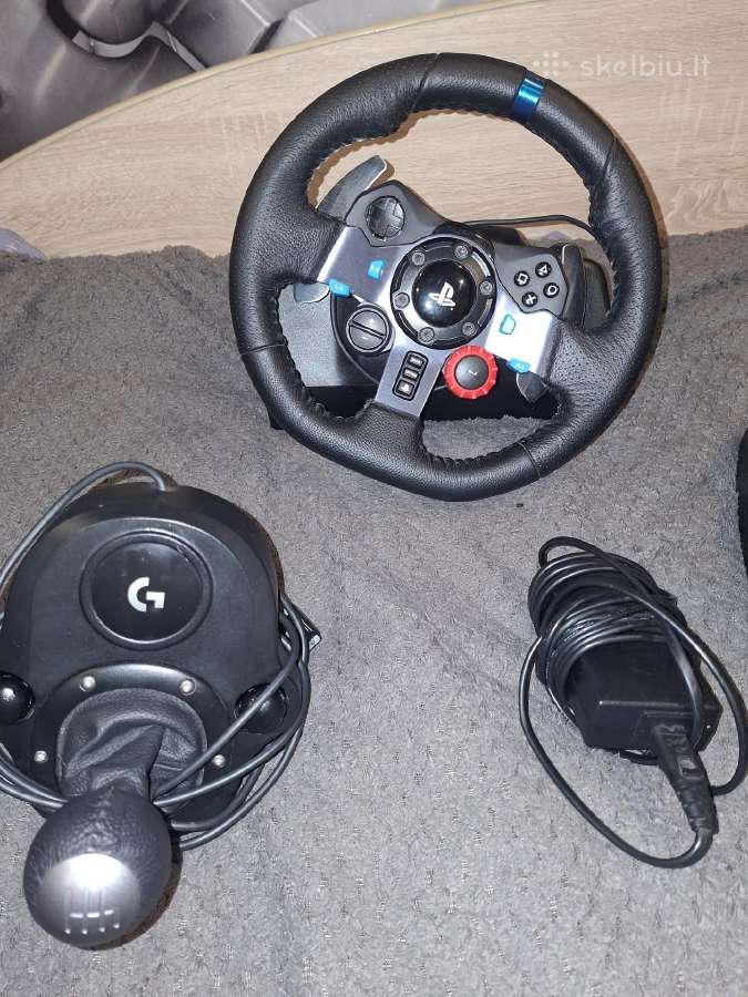 Logitech G29 Vairas + shifteris - nuotraukos Nr. 2