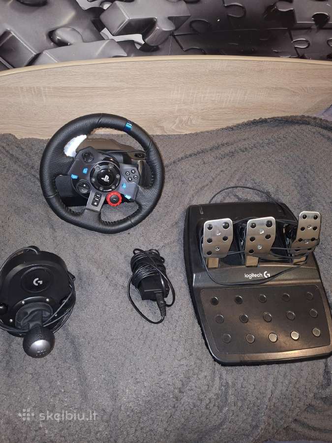 Logitech G29 Vairas + shifteris - nuotraukos Nr. 3