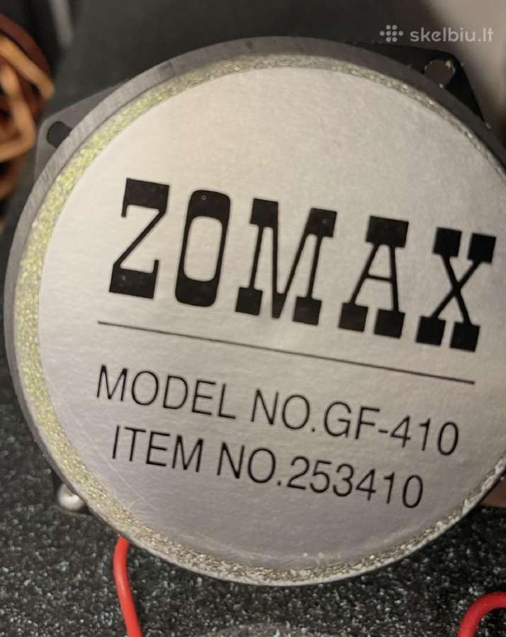 Zomax gf-410 garsiakalbiai 4 vnt - nuotraukos Nr. 2