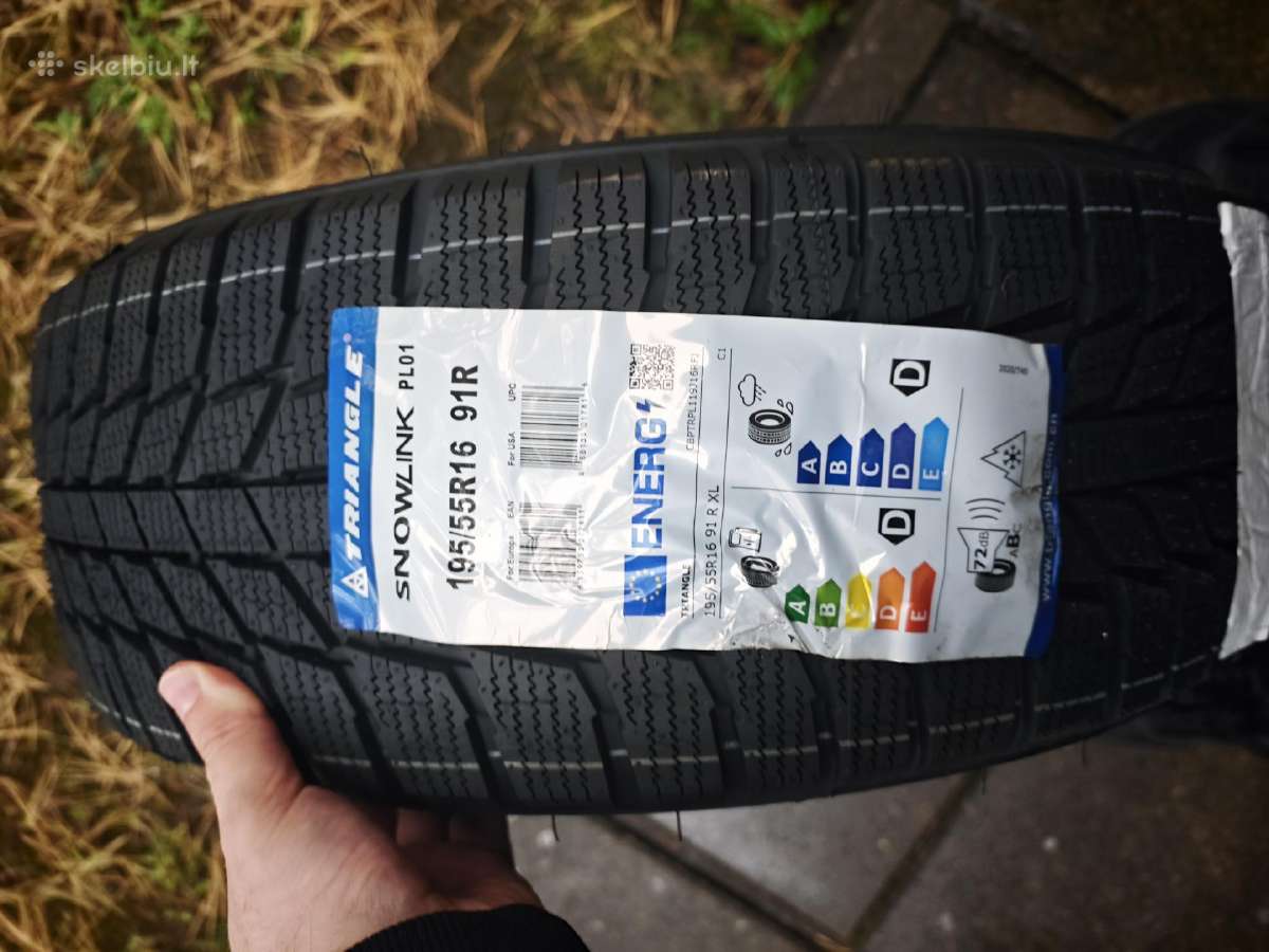 Triangle 195/55 R16 naujo ziemines padangos - nuotraukos Nr. 2