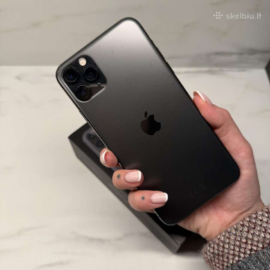 iPhone 11 pro max; 256gb space grey - nuotraukos Nr. 3