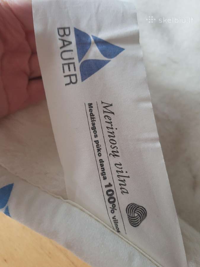 Bauer merino vilnos naujas antčiūžinis - nuotraukos Nr. 3