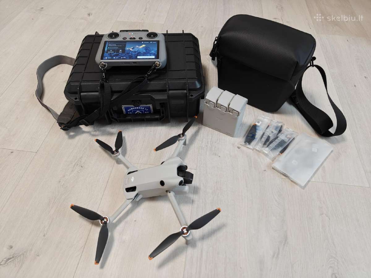 Dji mini 4 pro fly more Rc2 garantija - nuotraukos Nr. 3