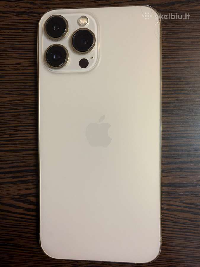 Parduododamas nauduotas iPhone 13 pro max gold 256 - nuotraukos Nr. 7