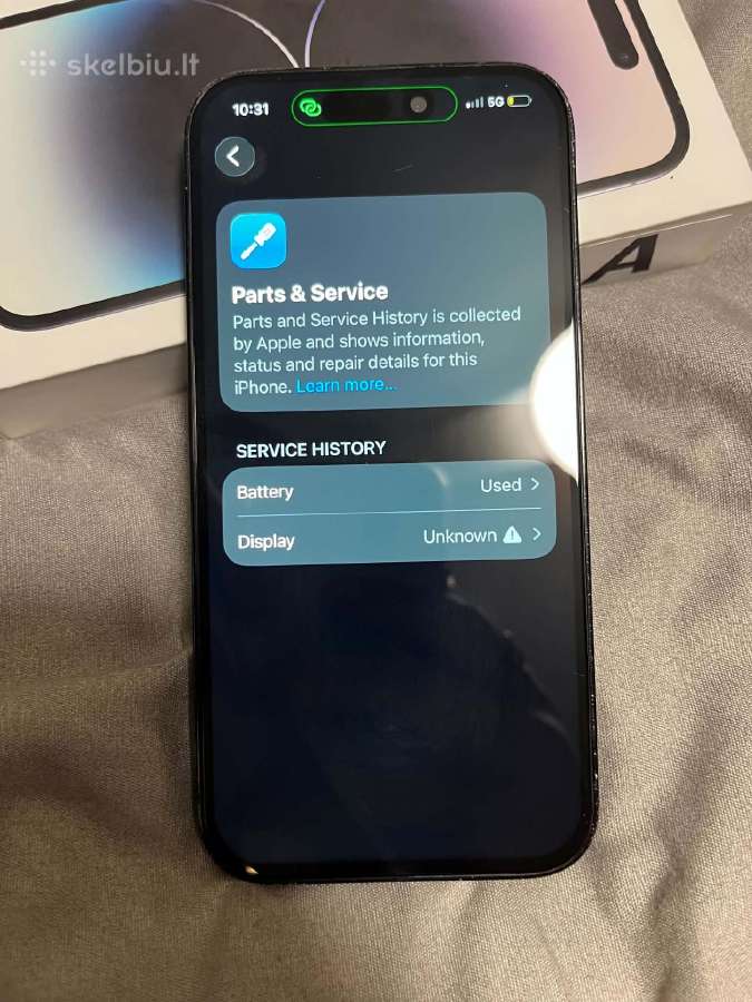 iPhone 14 pro 256gb - nuotraukos Nr. 7