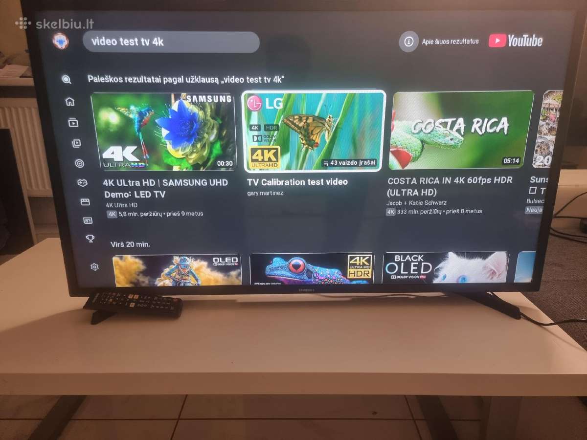 Samsung Ue 40j5202 smart Wi-fi - nuotraukos Nr. 3