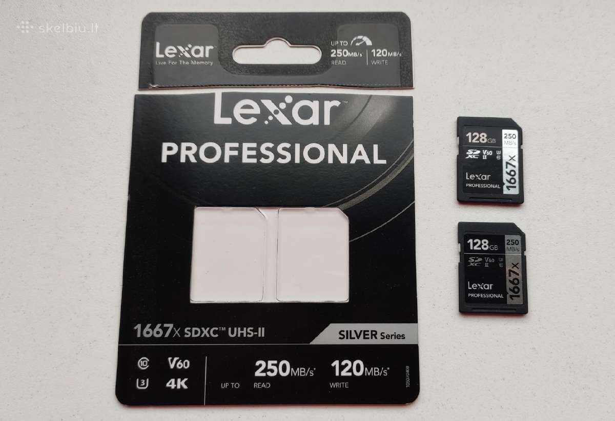 Sandisk 32gb Extreme Pro ir Ultra Sd kortelės - nuotraukos Nr. 2
