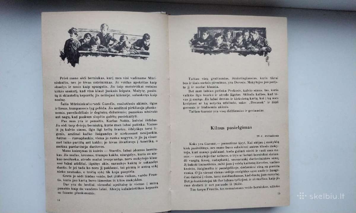 E. de Amičis. Širdis. 1989 m. leid. - nuotraukos Nr. 4