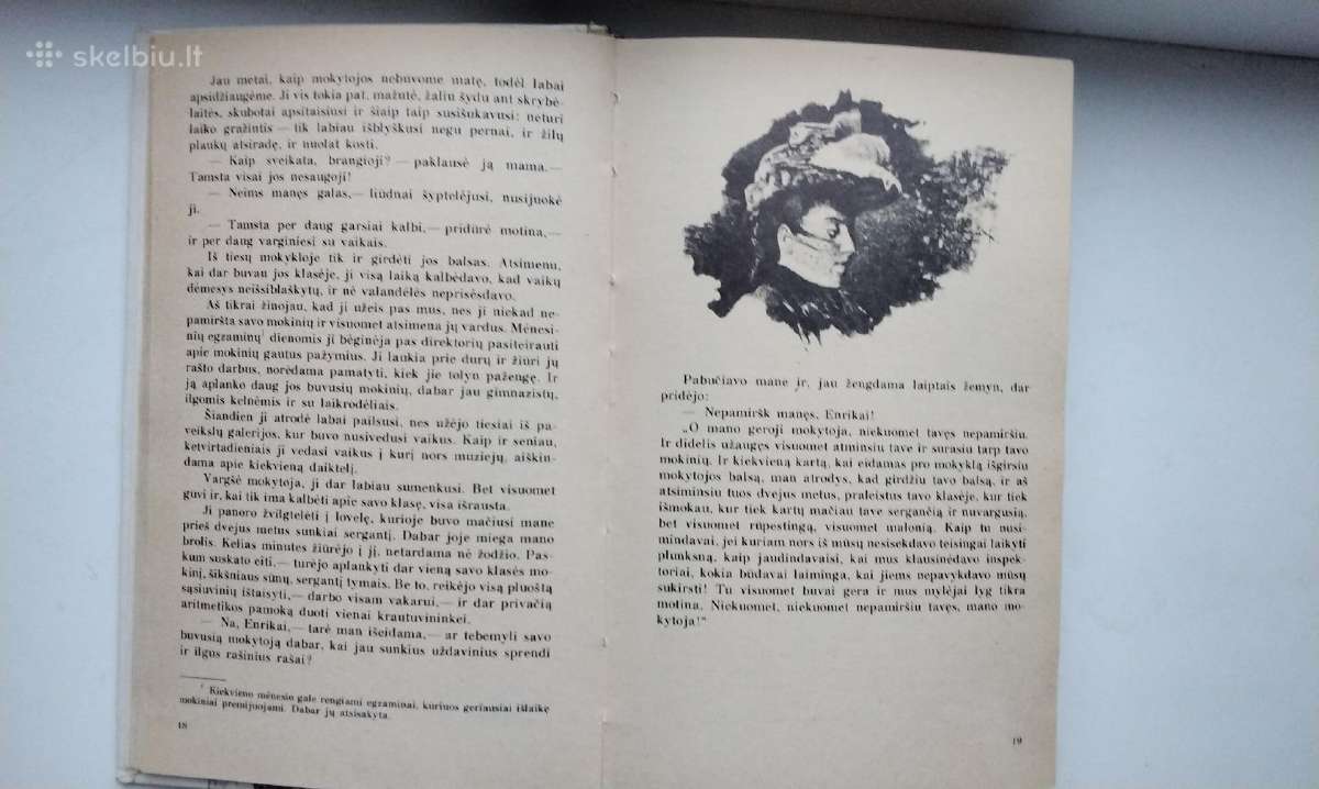 E. de Amičis. Širdis. 1989 m. leid. - nuotraukos Nr. 6
