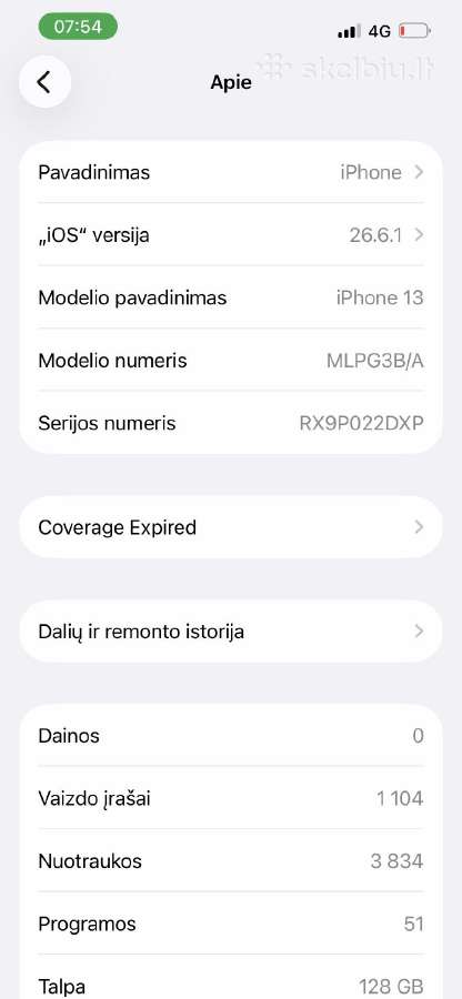 iPhone 13 - nuotraukos Nr. 4
