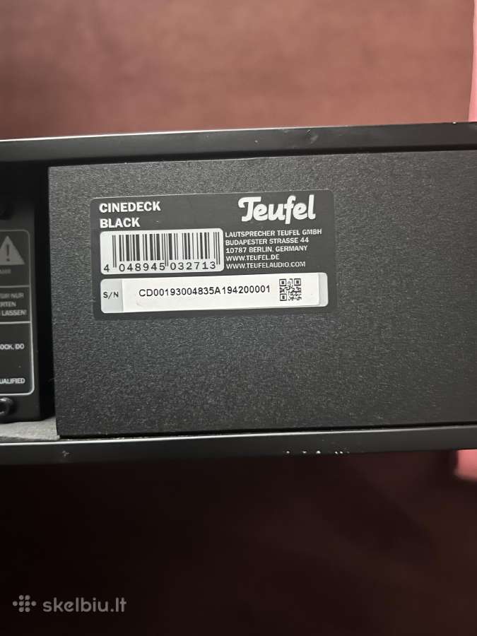 Teufel Dynamore 220w - nuotraukos Nr. 4