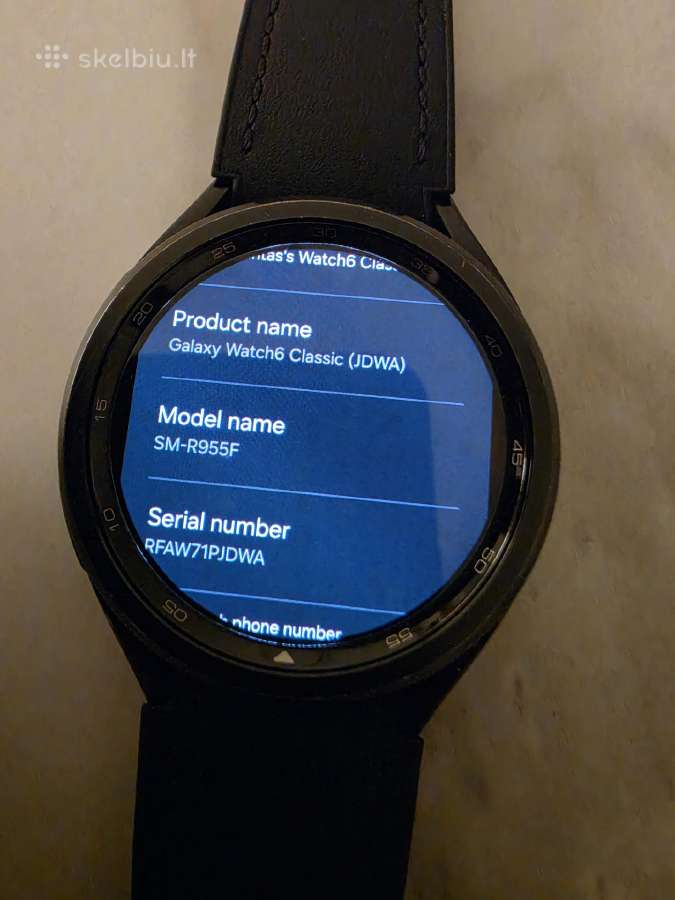 Samsung galaxy watch 6 - nuotraukos Nr. 6