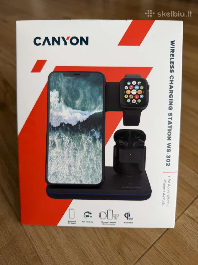 iPhone 15 Pro 128gb + Belaidė krovimo stotele - nuotraukos Nr. 7