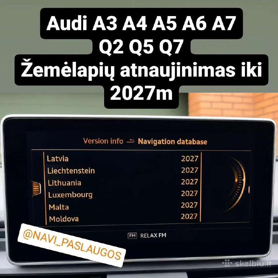 Audi Usa-eu VW Seat Skoda Waze Carplay App Connect - nuotraukos Nr. 4