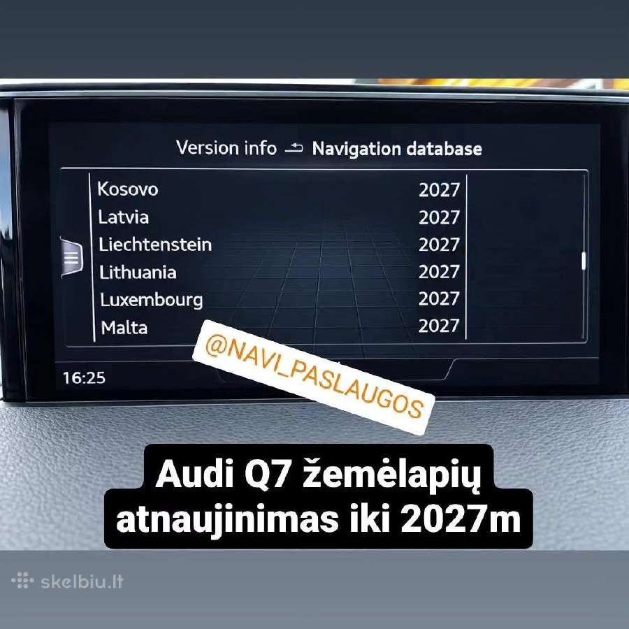 Audi Usa-eu VW Seat Skoda Waze Carplay App Connect - nuotraukos Nr. 2