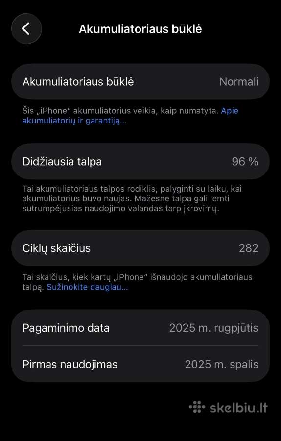 iPhone 17 pro 256 GB orange - nuotraukos Nr. 7